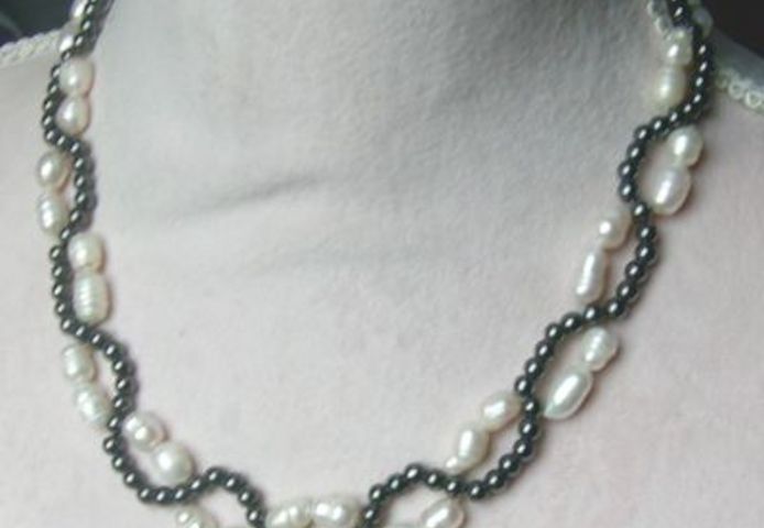 Edelsteinkette, einzigartiges Design, Handarbeit
