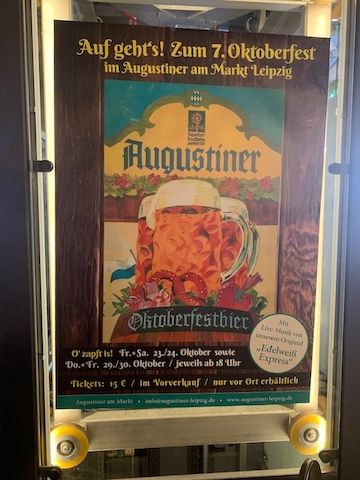 Das   7.  #Oktoberfest   im  #Augustiner am Markt  in   #Leipzig