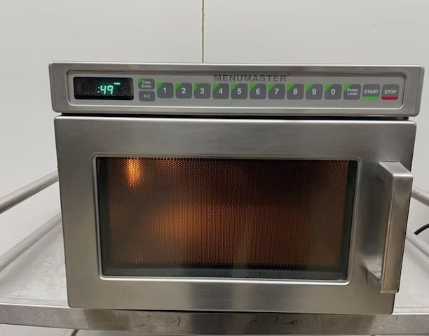 Mikrowelle Menümaster DEC18E2 Gastro Edelstahl 220V