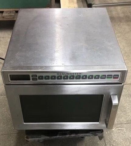 Mikrowelle Menümaster DEC18E2 Gastro Edelstahl 220V
