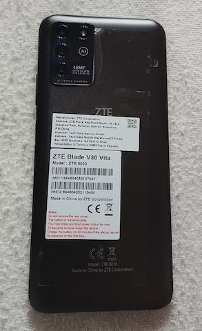 ZTE Blade V30 Vita 3GB/128GB, Dual Sim Modell 8030