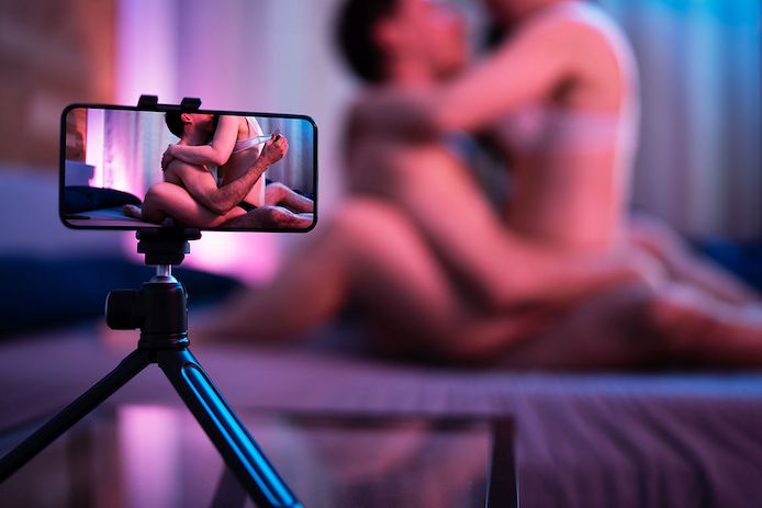 Callboy 56 für Video-Drehs