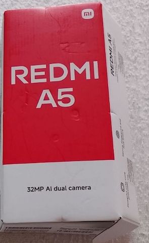 XIAOMI Redmi A5 Smartphone, 3+64GB, Black, Superklare 32MP AI-Kamera,