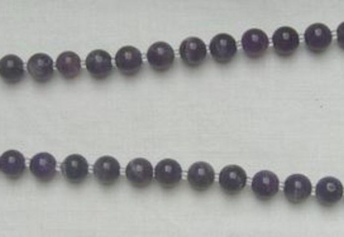 Ameethystkette, stilvoll und elegant