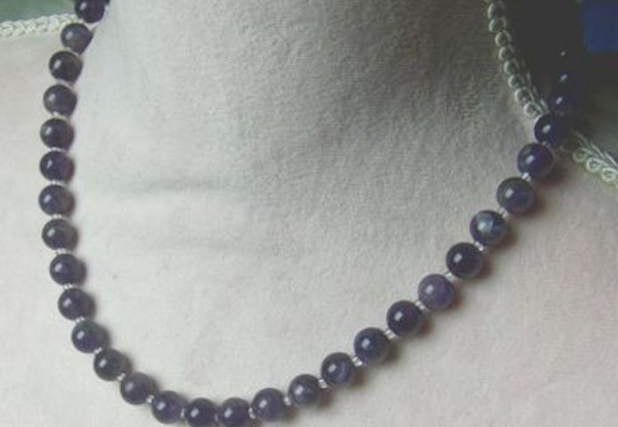 Ameethystkette, stilvoll und elegant
