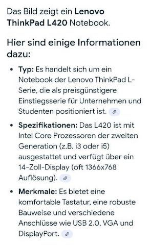 Lenovo L420 6GB RAM DVD-RW