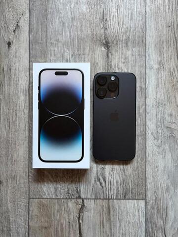 iPhone 14 Pro 256 GB Schwarz, neuwertig