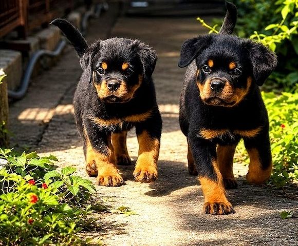 Aktive Rottweiler-Hündin – Ihre zukünftige Beschützerin und treue Freundin