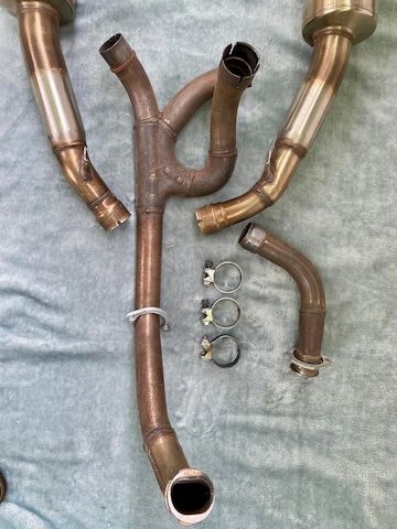 Honda VTR 1000 SP2 original komplette Auspuffanlage