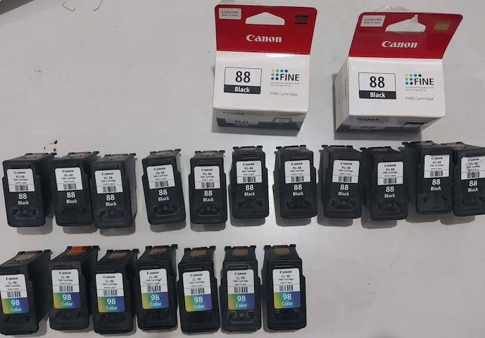 Ink cartridges, canon, Espion etc