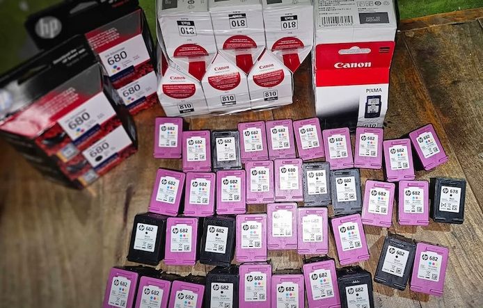 Ink cartridges, canon, Espion etc
