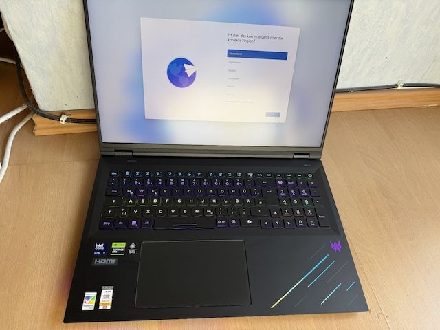 Laptop Acer Predator Helios 18 RTX 5090