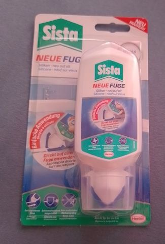 Sista ® (Henkel) Neue Fuge Fugensanierung Silikon Fugenweiss 80ml weiss