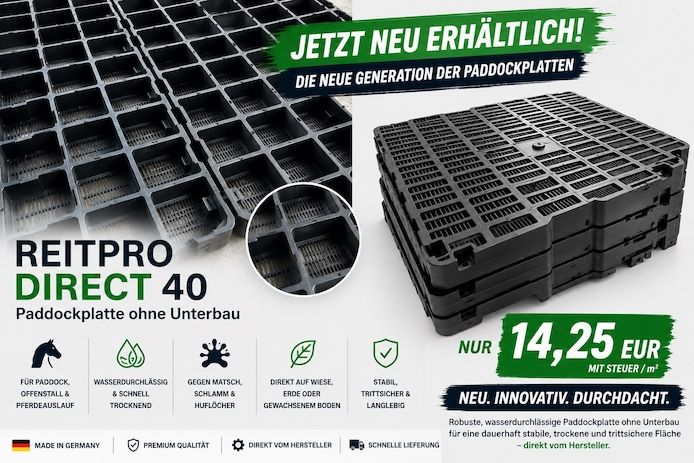 Paddockplatten und Rasengitter kaufen ideale Paddockgitter ohne Unterbau