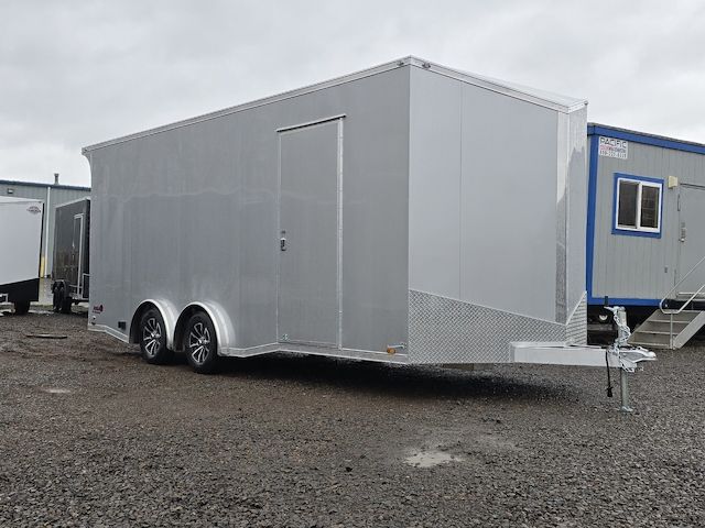 Aluminium Redline von Cargo Mate, 8x20 Fuß, 7000 GVW, geschlossener Kofferanhänger zu verkaufen.
