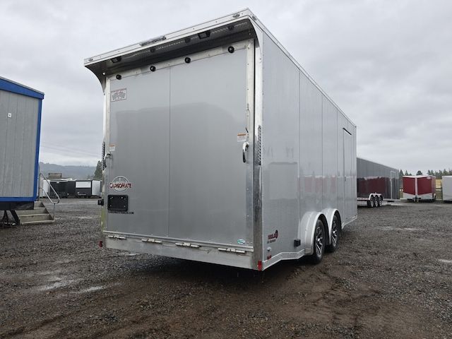 Aluminium Redline von Cargo Mate, 8x20 Fuß, 7000 GVW, geschlossener Kofferanhänger zu verkaufen.