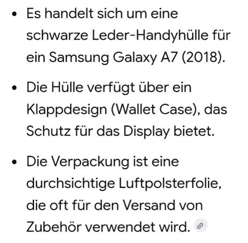 Samsung Handyhülle: SM-750F/ Galaxy A7 (2018) 64GB Black