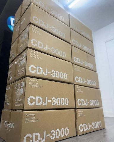 WWW.BULKINZ.COM Neu, Pioneer DJ CDJ-3000, AlphaTheta CDJ-3000X, Technics SL-1210MK7,