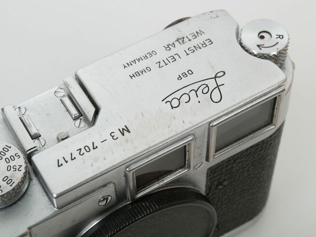 Leica M3 - 702 717 sehr frühe aus 1954