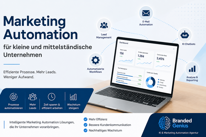 Marketing Automation für KMU – Prozesse automatisieren mit KI