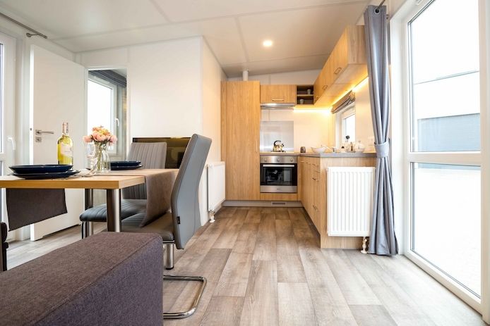 Gartenhaus Container Home auf Rädern, Tiny House, Büro-Modul