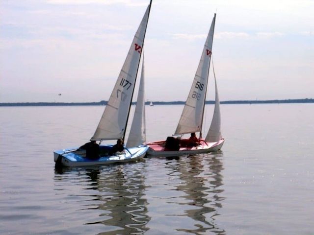 1 Tag VB Jolle segeln auf dem Steinhuder Meer in Mardorf - Bootsverleih Kielhorn / Steg  N 21