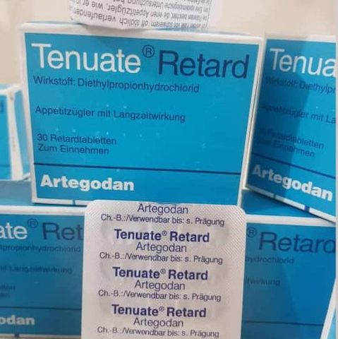 100 Tabletten Tenuate Retard 75 mg zu verkaufen