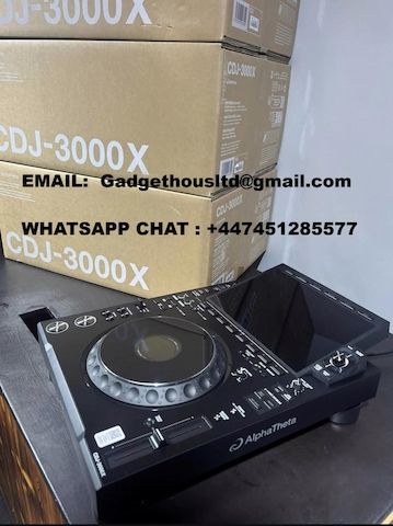 Pioneer CDJ-3000, Pioneer DJM-A9, Pioneer CDJ-2000NXS2, DJM-900NXS2, DJM-V10 ,AlphaTheta CDJ-3000X