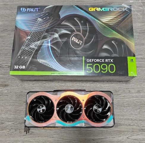 GeForce RTX 5090, RTX 5080, RTX 5070 Ti, RTX 5070, RTX 4090, RTX 4080 Super,  RTX 4080, RTX 4070 Ti