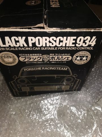 Tamiya Schwarz Porsche 934 Turbo