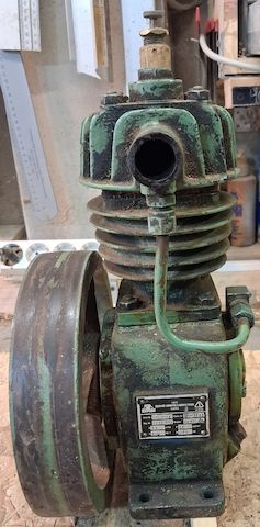 Kompressor mit Motor 1960, funktionstüchtig