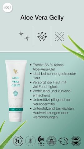 Forever Aloe Vera Gelly – 85 % Aloe Vera für die Hautpflege