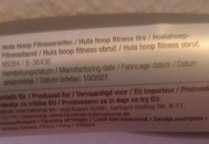 8 Teile Hula Hoop Fitness Reifen Schaumstoff Bauchtrainer Fitnesstraining