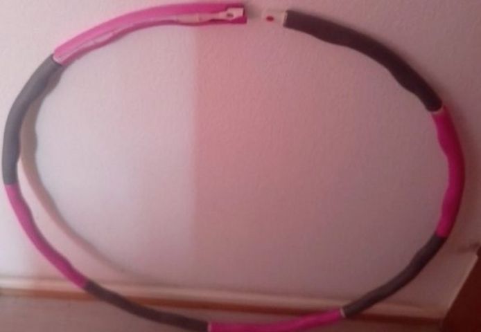 8 Teile Hula Hoop Fitness Reifen Schaumstoff Bauchtrainer Fitnesstraining