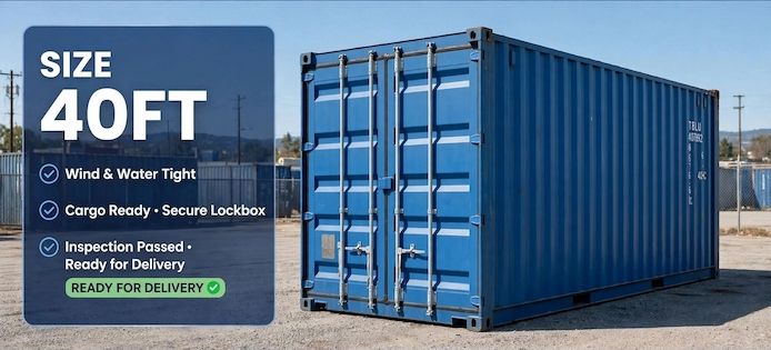 Neue und gebrauchte 20- und 40-Fuß-See- und Lagercontainer zu kaufen/zu vermieten