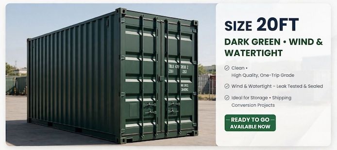 Neue und gebrauchte 20- und 40-Fuß-See- und Lagercontainer zu kaufen/zu vermieten