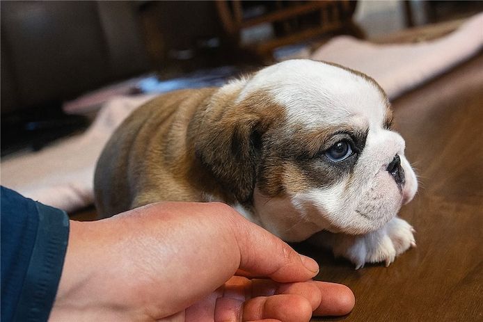 Reinrassige Englische Bulldoggen welpen