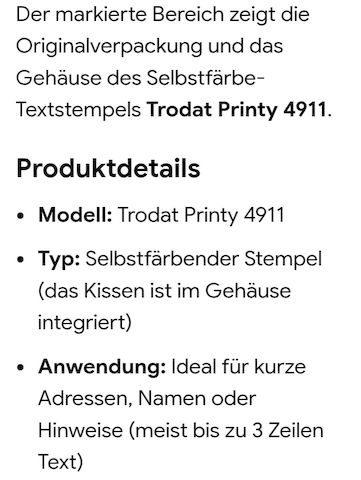 Trodat Printy 4911 Stempel 
