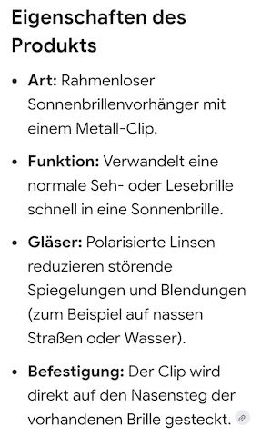 FA-117/12-Clip Sonnenbrillen-Clip