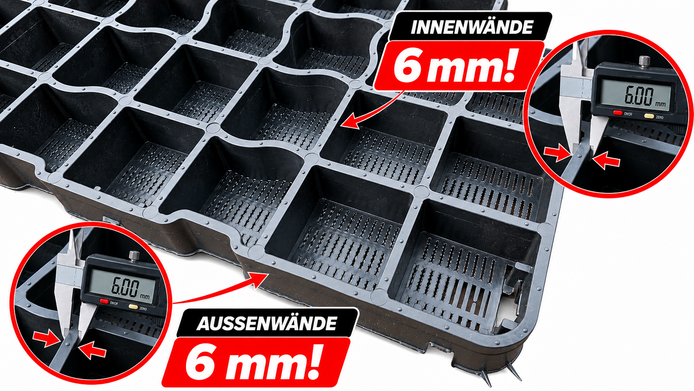 Paddockplatten & Rasengitter kaufen | Extrem robuste Bodengitter