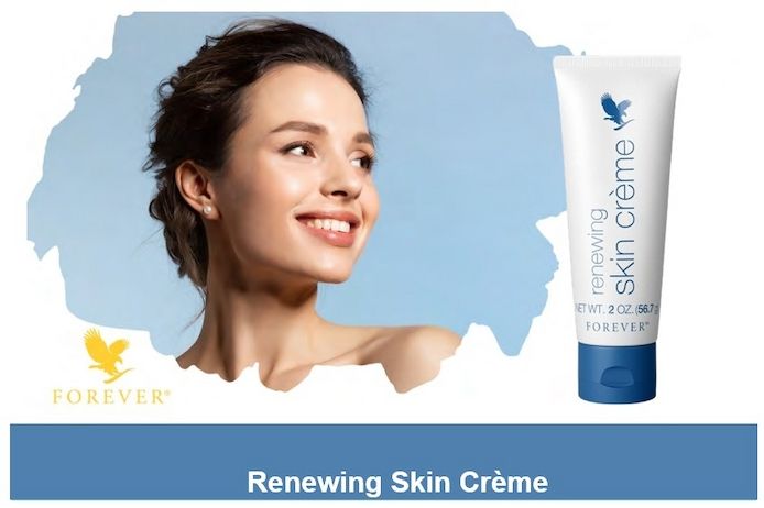 Die Lieblings-Anti-Aging-Lösung meiner Mutter: Forever Renewing Skin Crème mit Aloe Vera.