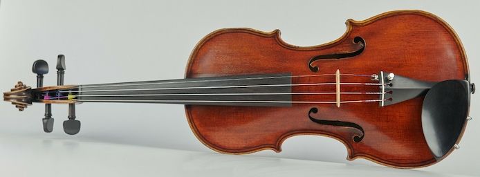 Alte 4/4 geige violin mit zettel scarampella