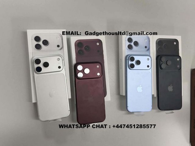 Apple iPhone 18 Pro Max, iPhone 18 Pro, Apple iPhone Duo , iPhone 17 Pro Max, iPhone 17 Pro