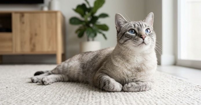 Kitty BKH Weiß Blaue Augen 1,5 Jahre