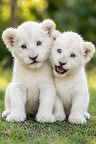 Löwen- und Tigerbabys zur Abgabe