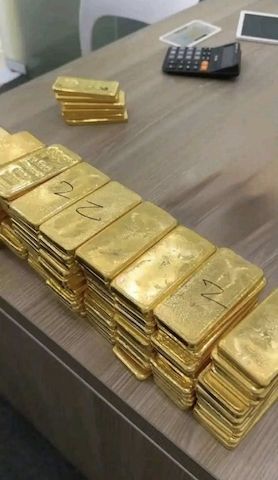 Gold in Nairobi, Kenia, verfügbar (zur Ausfuhr bereit).