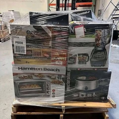 📦 Restposten-Paletten mit hochwertigen Elektro-Küchengeräten