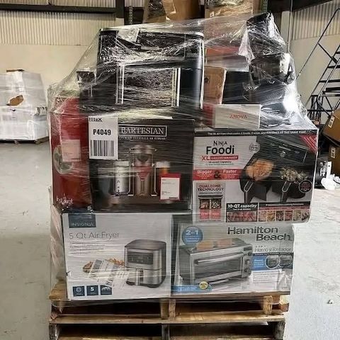 📦 Restposten-Paletten mit hochwertigen Elektro-Küchengeräten