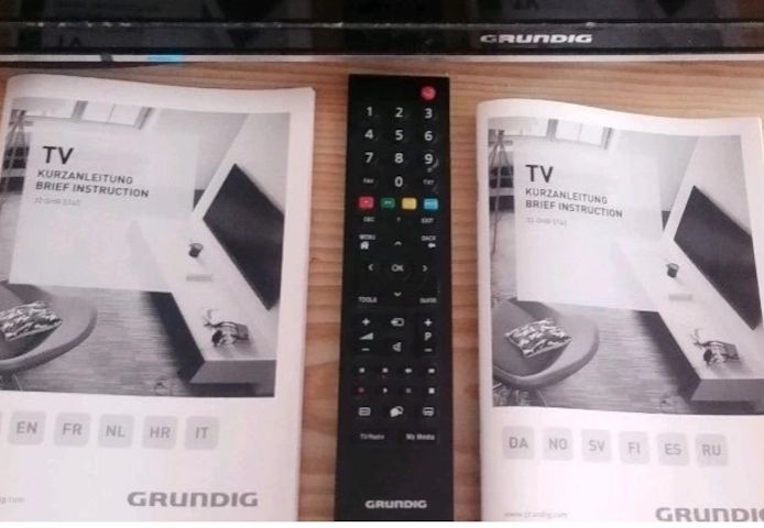 Grundig 32 GHB 5740 BK HD LED Fernseher, Als Ersatzteil/defekt