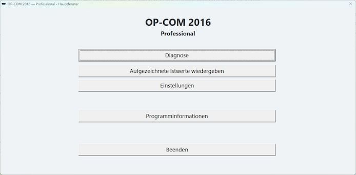 OP-COM Standard 1987–2016 Opel Full-Chip Diagnosegerät